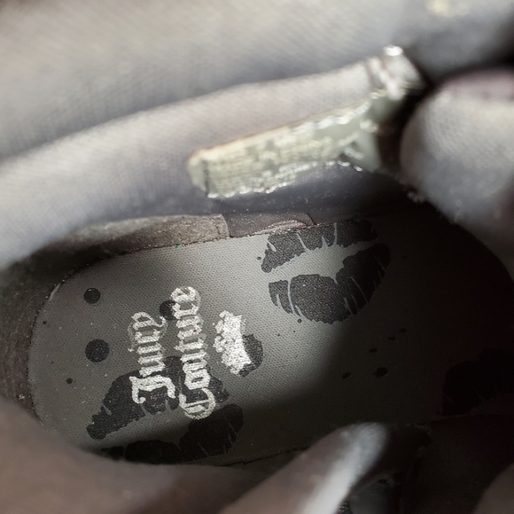 4) JUICY COUTURE Women's Quilted High-Top Sneakers Sz. 7 - Picture 8 of 10